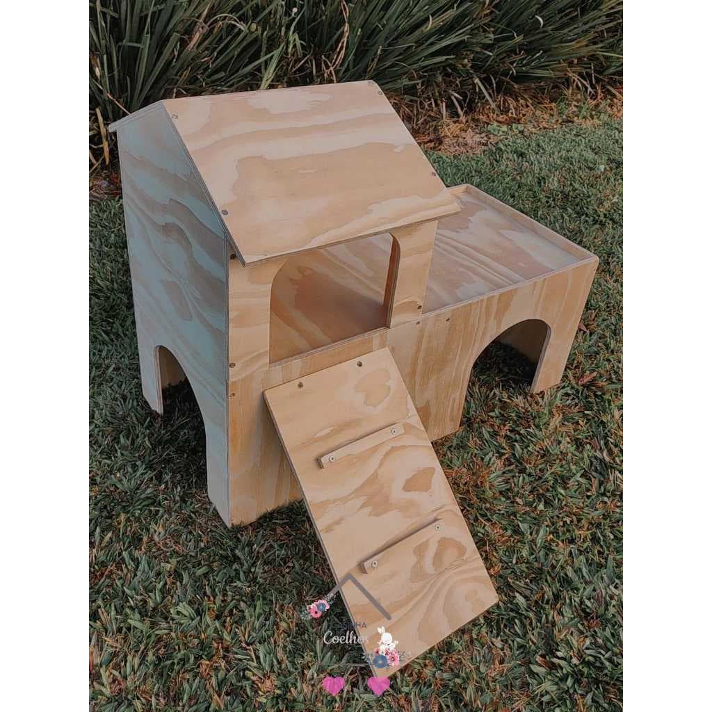 CASINHA PARA COELHOS - PORQUINHO DA INDIA