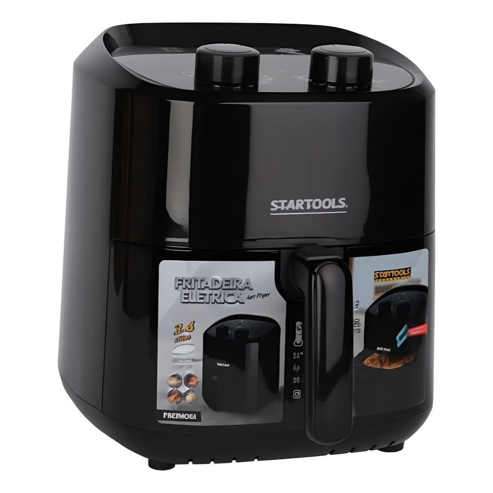 Air Fryer Startools 3,4L 1200W 220V Sem Óleo Fritadeira Saudável