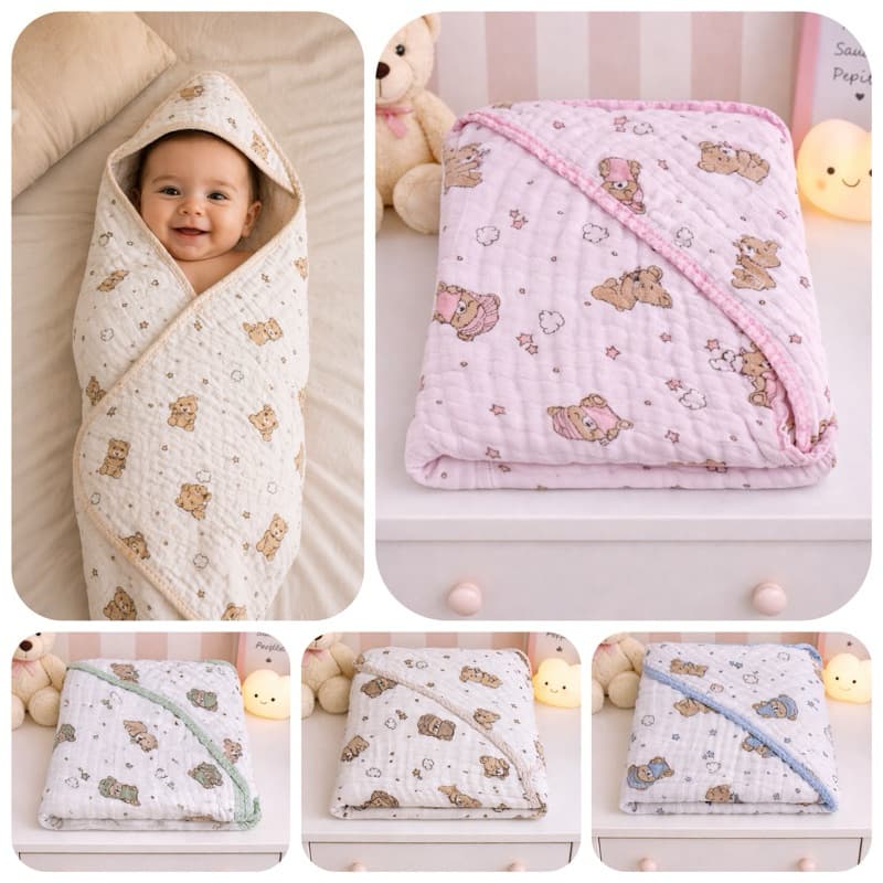 Toalha Fralda Soft Bebê Recém Nascido Seca muito envio imediato