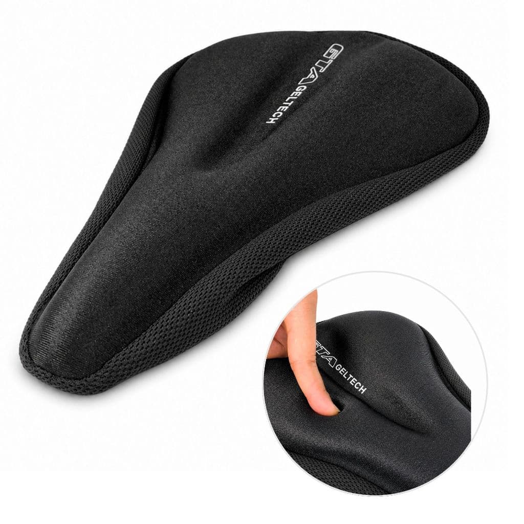 Capa de Selim Assento Banco Para Bike Bicicleta Mtb Ergométrica em Gel Tech Confortável