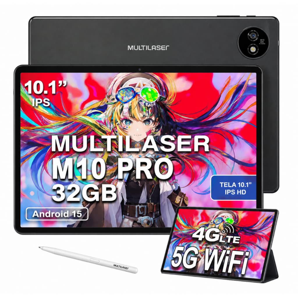 Tablet Multilaser M10 Pro Mtk 32gb 4g Android Wi-fi 10.1 Cor