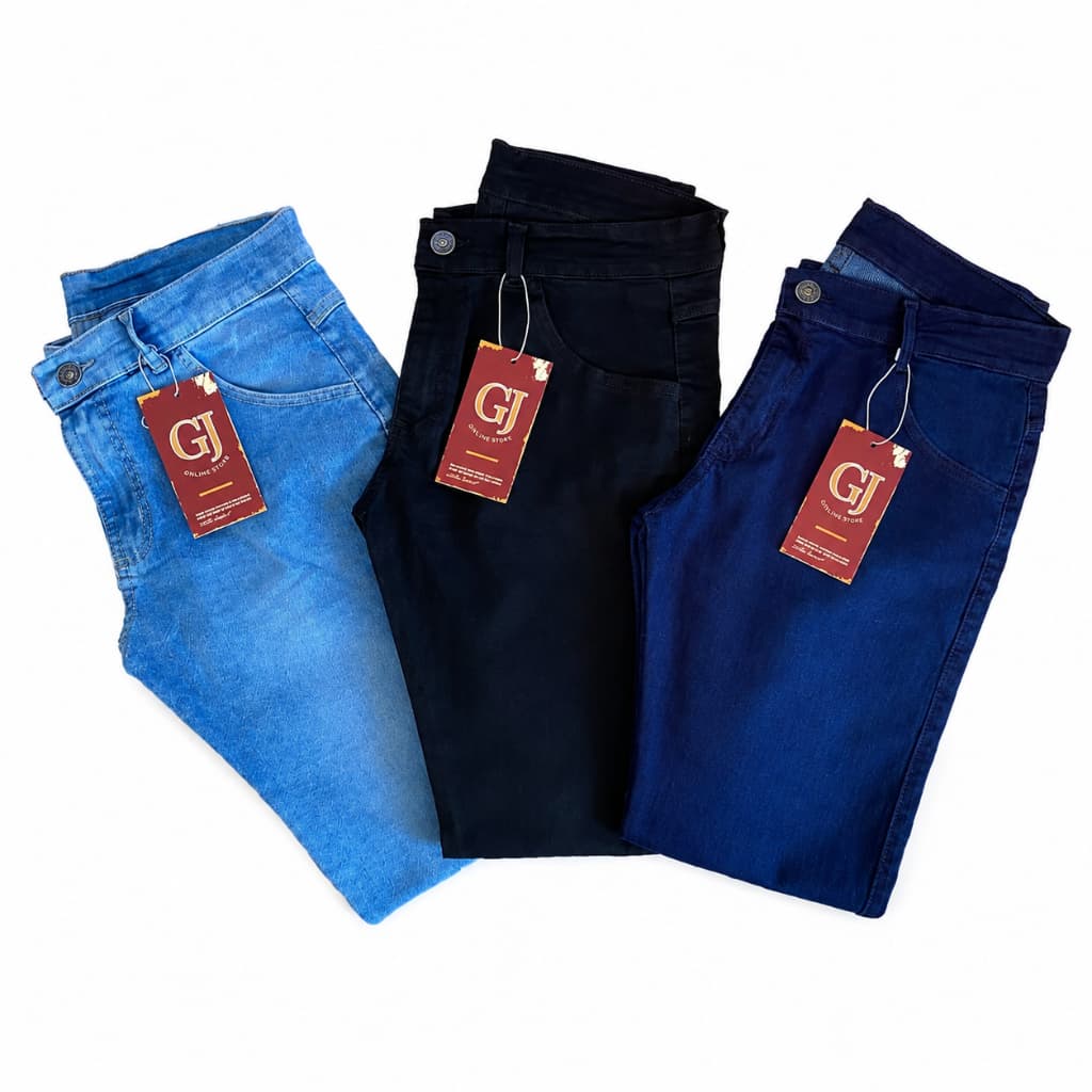 Calça Jeans Masculina Slim Elastano Atacado