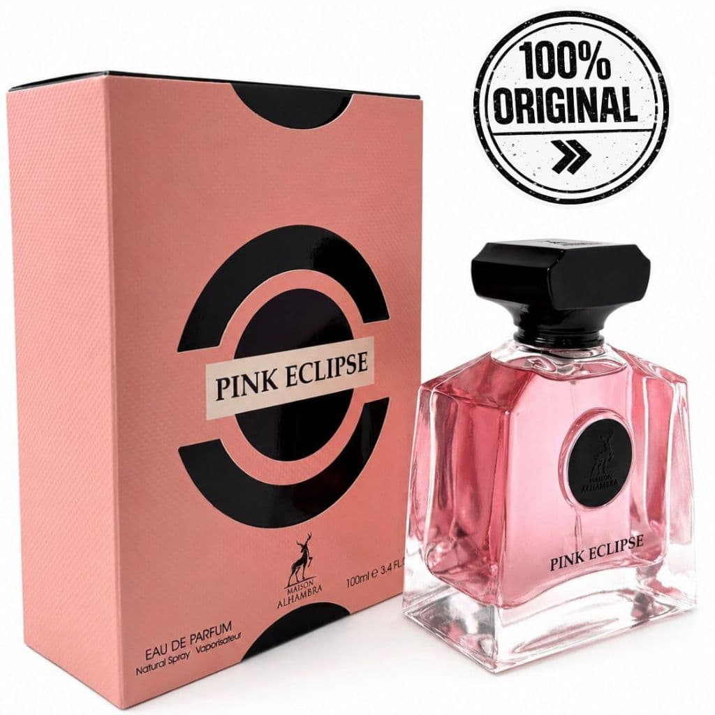 Perfume Pink Eclipse Maison Alhambra Eau de Parfum 100ml original perfume árabe feminino importado alta fixacao