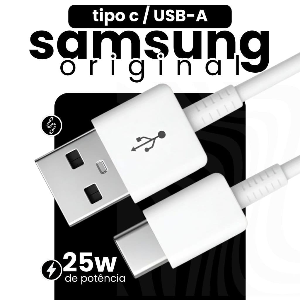 Cabo Samsung Original Turbo Tipo C para Controle Remoto Samsung