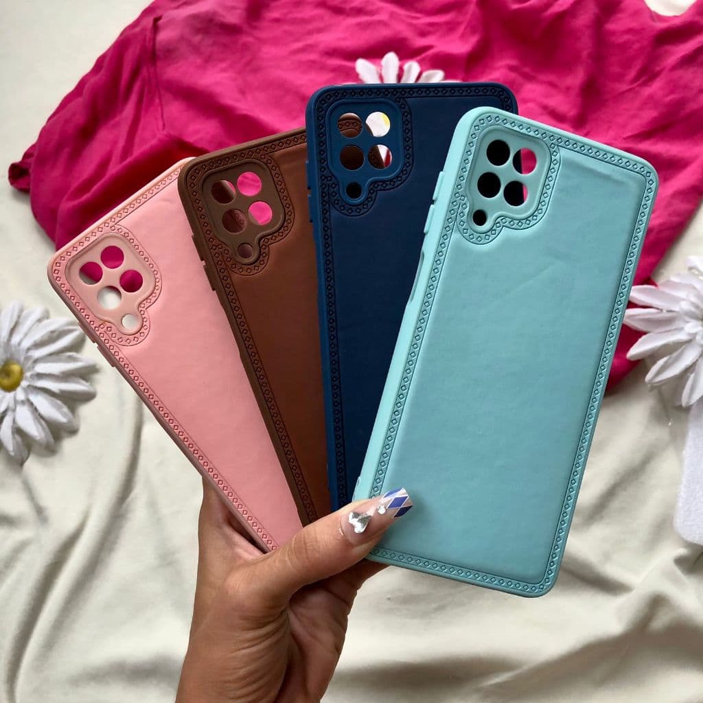 Capa Silicone Aveludada Para Linha Samsung Case A12 Capinha Celular Samsung M12