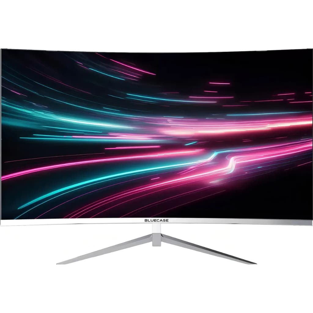 Monitor Gamer 27 Branco Curvo Nyx Bluecase Full 100hz Hdmi