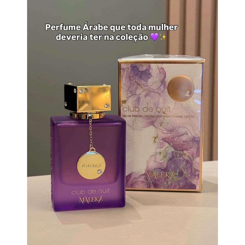 Club De Nuit Armaf Perfume Feminino Fragrância Importada