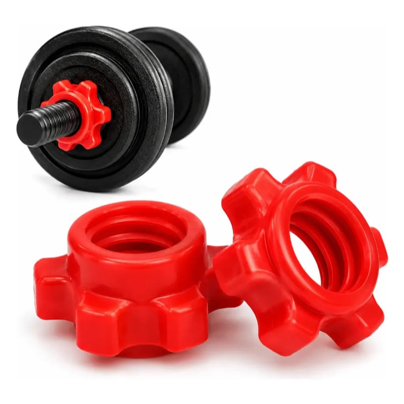 Kit 4 Presilhas de Rosca – Para Halter Dumbbell | Acessório de Academia