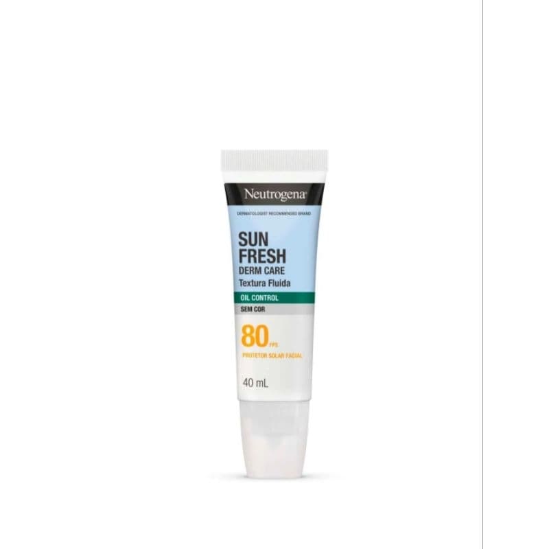 Protetor solar facial Sun Fresh Derm Care Oil Control 80 FPS