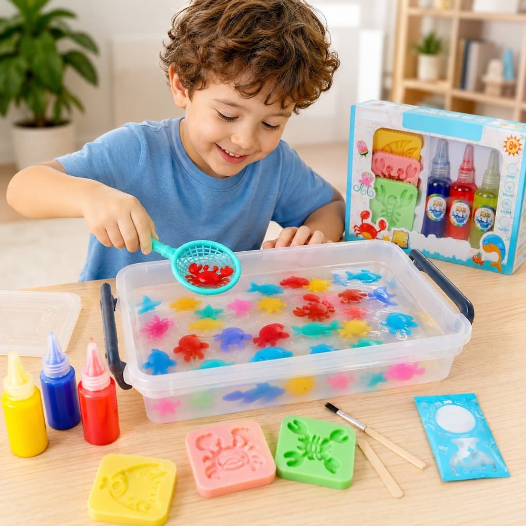 Fábrica de Bichinhos Infantil – Brinquedo Educativo Criativo para Montar Animais | Coordenação Motora e Imaginação