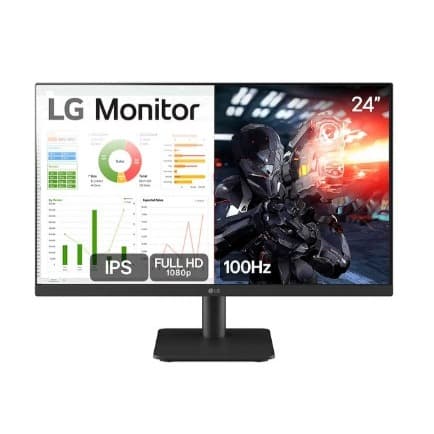 Monitor PC Gamer LG 24 IPS Full HD 100Hz HDMI 24MS500-B