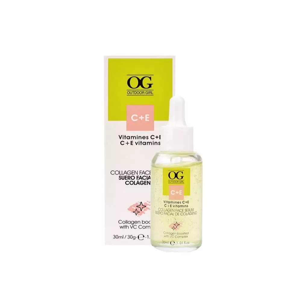 Sérum Facial de Colágeno OG Outdoor Girl Vitamina C+E - 30ml