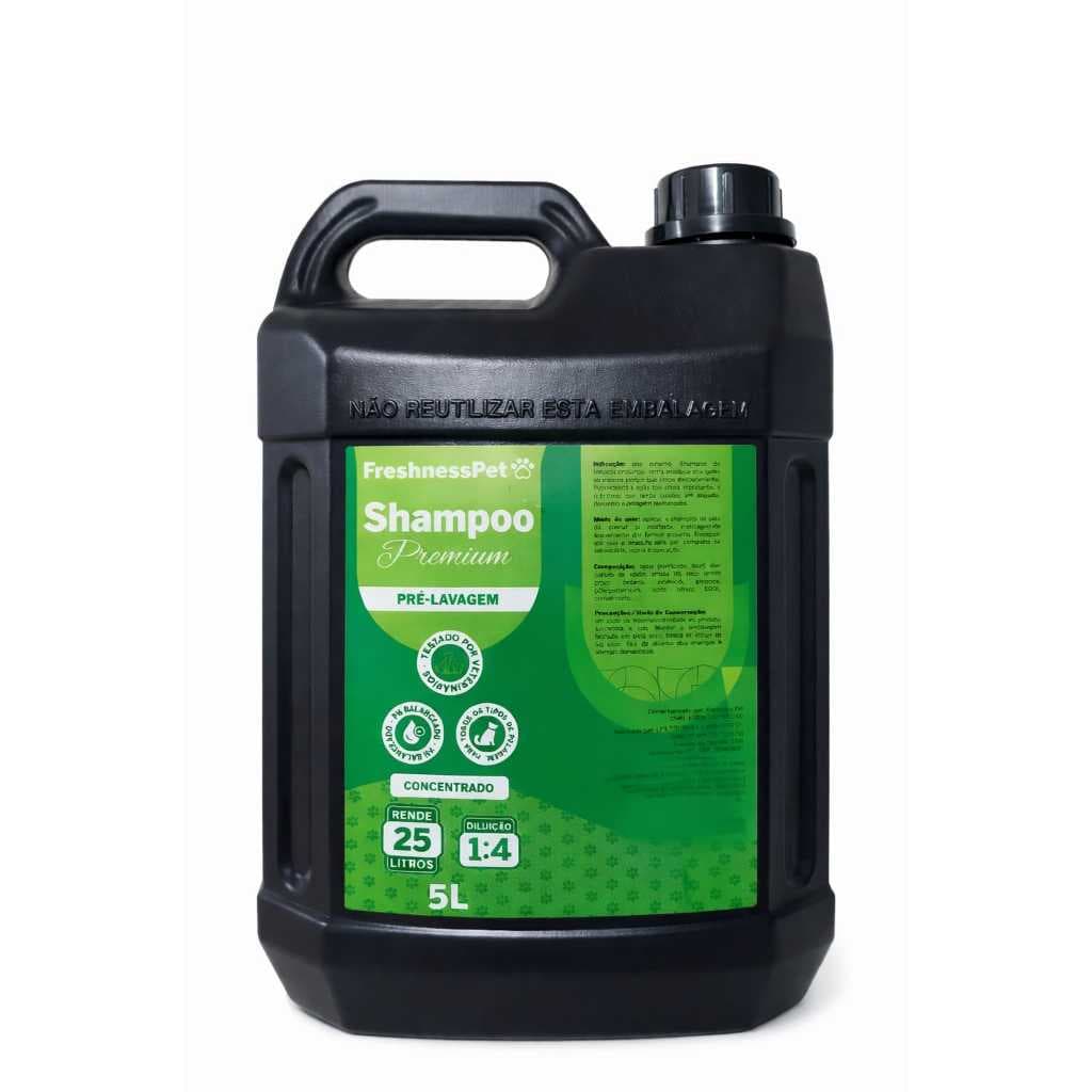 Shampoo Concentrado Sujeira Pesada Pré Lavagem 5l Para Pets