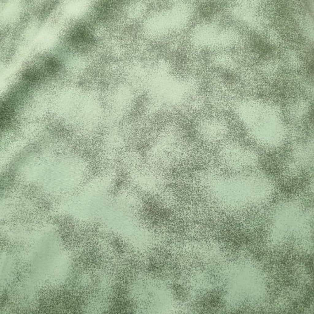 Tecido Patchwork Poeira Verde Pn666/0002