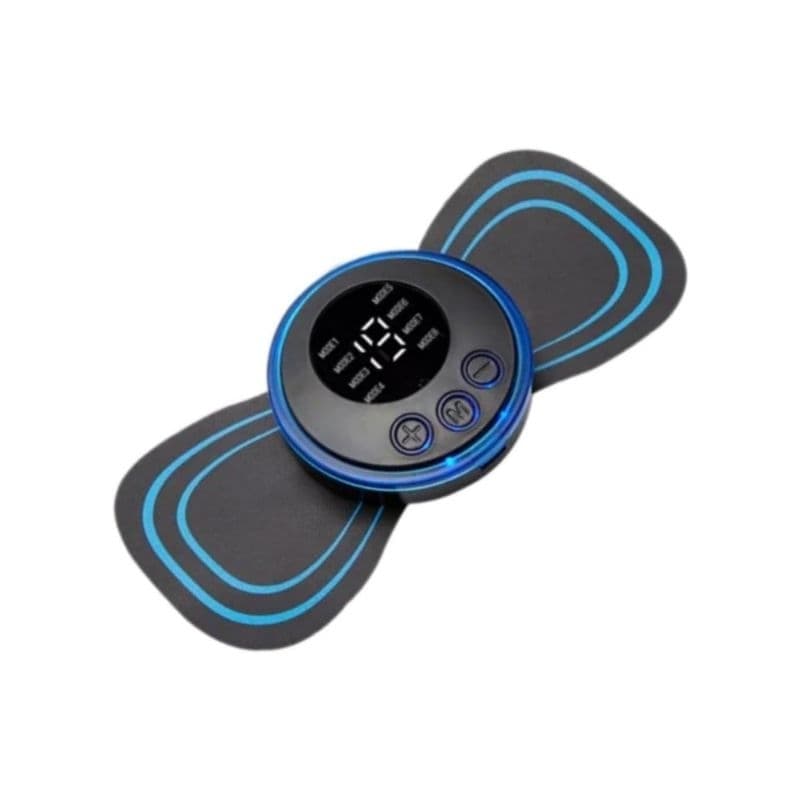 Massageador Elétrico Portátil com EMS para Relaxamento Muscular