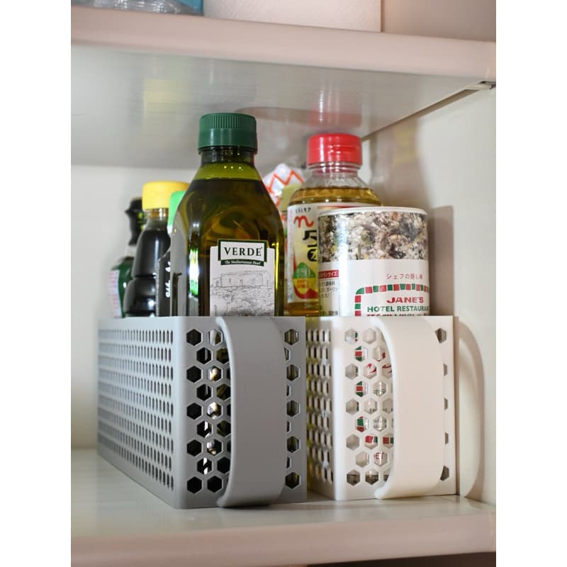 Organizador Multiuso de Mesa e Armário 3D com Alças – Cesto Organizador para Cozinha e Casa