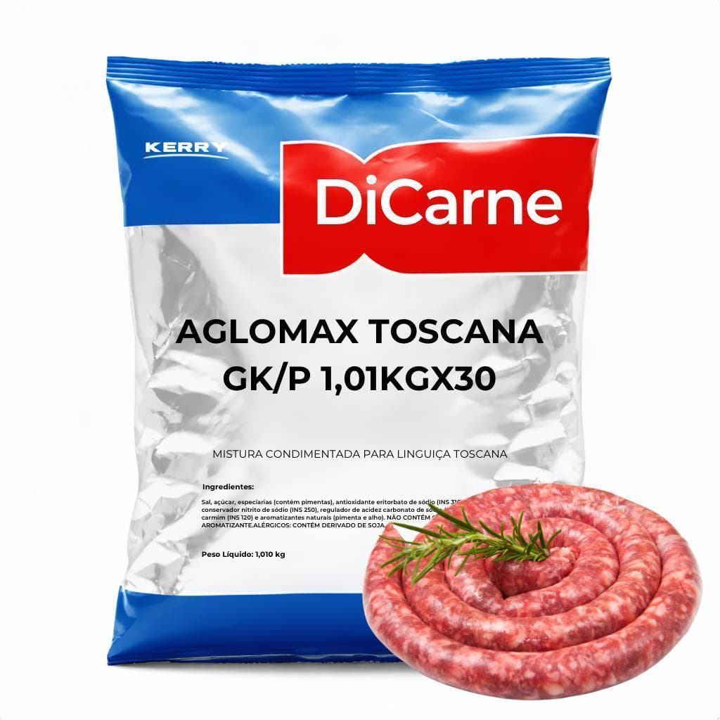 Aglomax Toscana Gk/p Dicarne - Condimento Para Linguiça