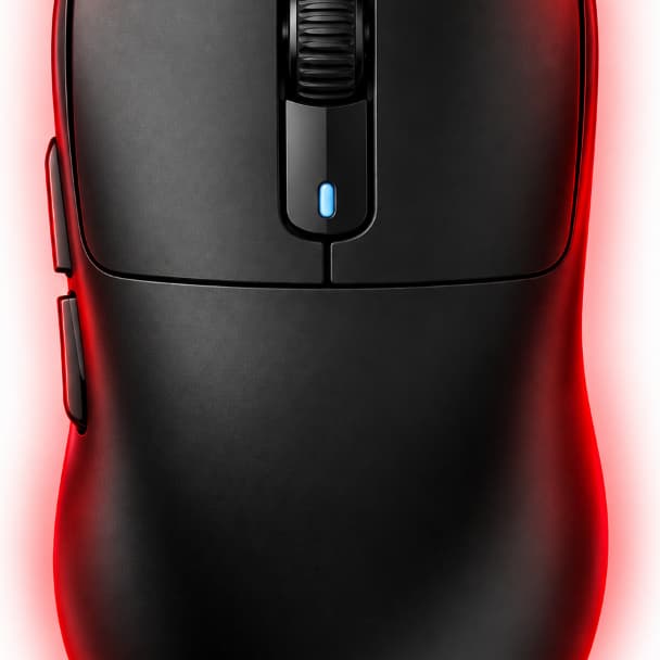 Mouse Gamer Sem Fio Attack Shark X3 - Conectividade Tri-Modo, Sensor PAW3395, Design Ultraleve - X3, Preto