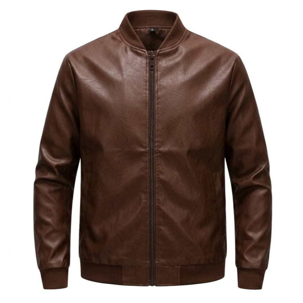 Jaqueta Masculina Estilo Bomber com Zíper Forro Premium