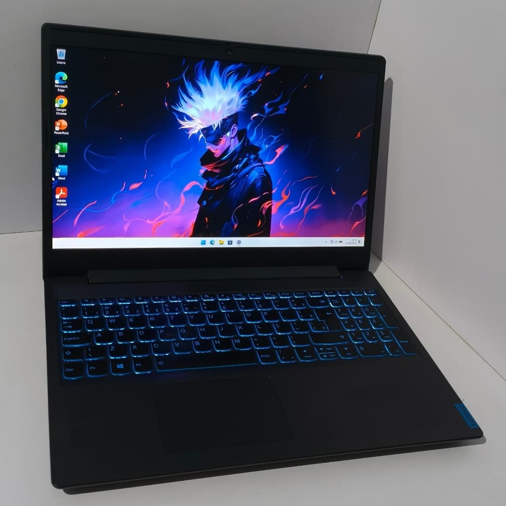 Notebook Gamer Lenovo L340, Core i5 9ª, GTX 1050, 16GB RAM, 256GB SSD NVMe, 15.6P FHD IPS, Windows 11
