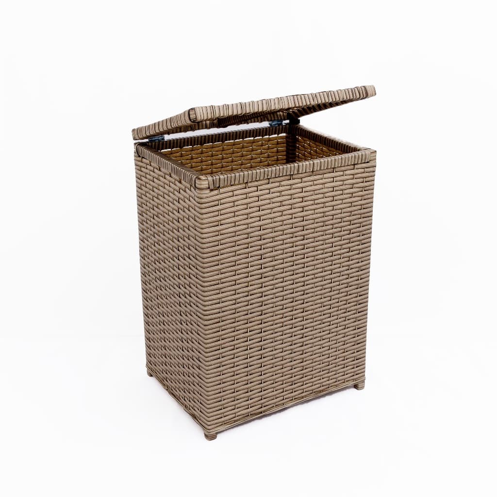 Cesto de Roupas Organizador 45L 40X20X60 COM ACABAMENTO INTERNO Fibra Sintética Banheiro Lavanderia