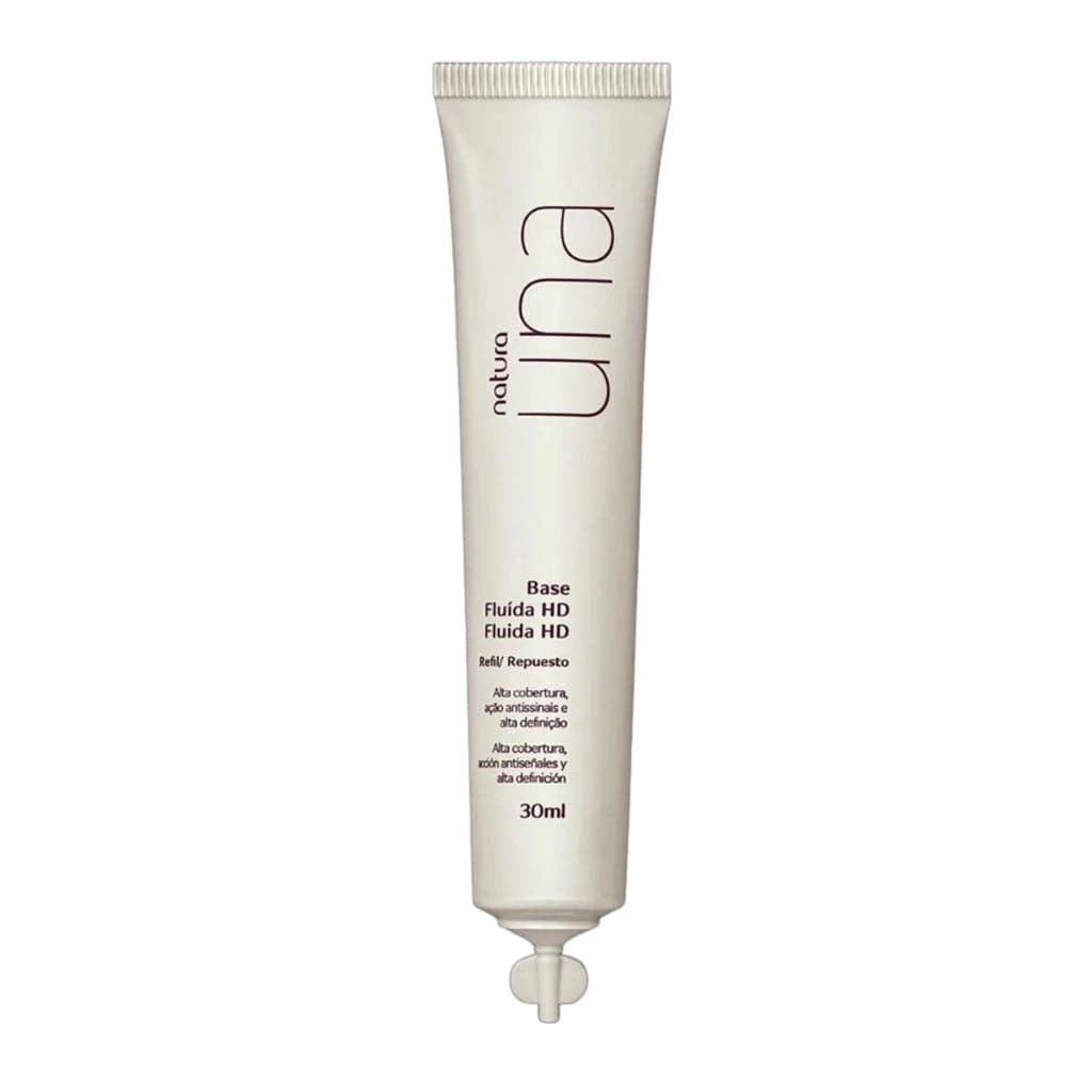 Refil Base Líquida HD UNA - Cor 25Q - 30ml - Venc. 07/2027