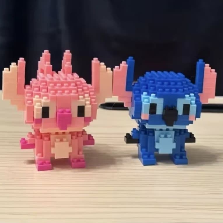 Mini Micro Blocos de Montar Construção Personagens Lego Bricks