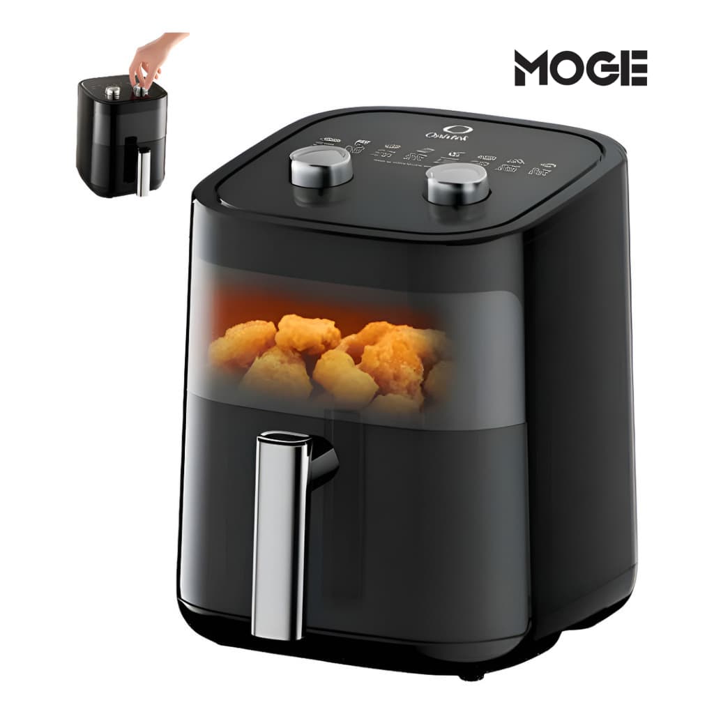 Air Fryer 3L 1200W | Fritadeira Elétrica Sem Óleo | 8 Funções | 127V