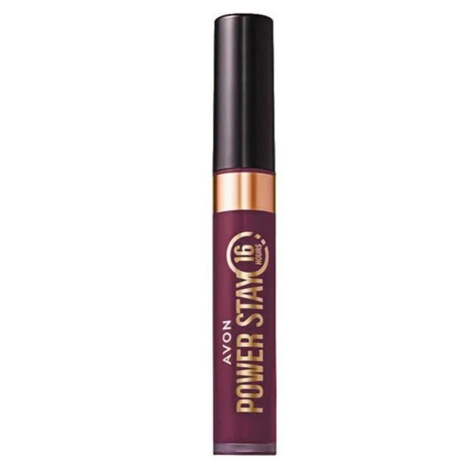 Batom Liquido Matte Longa Duração Power Stay Avon - 16 horas fixação original na caixa