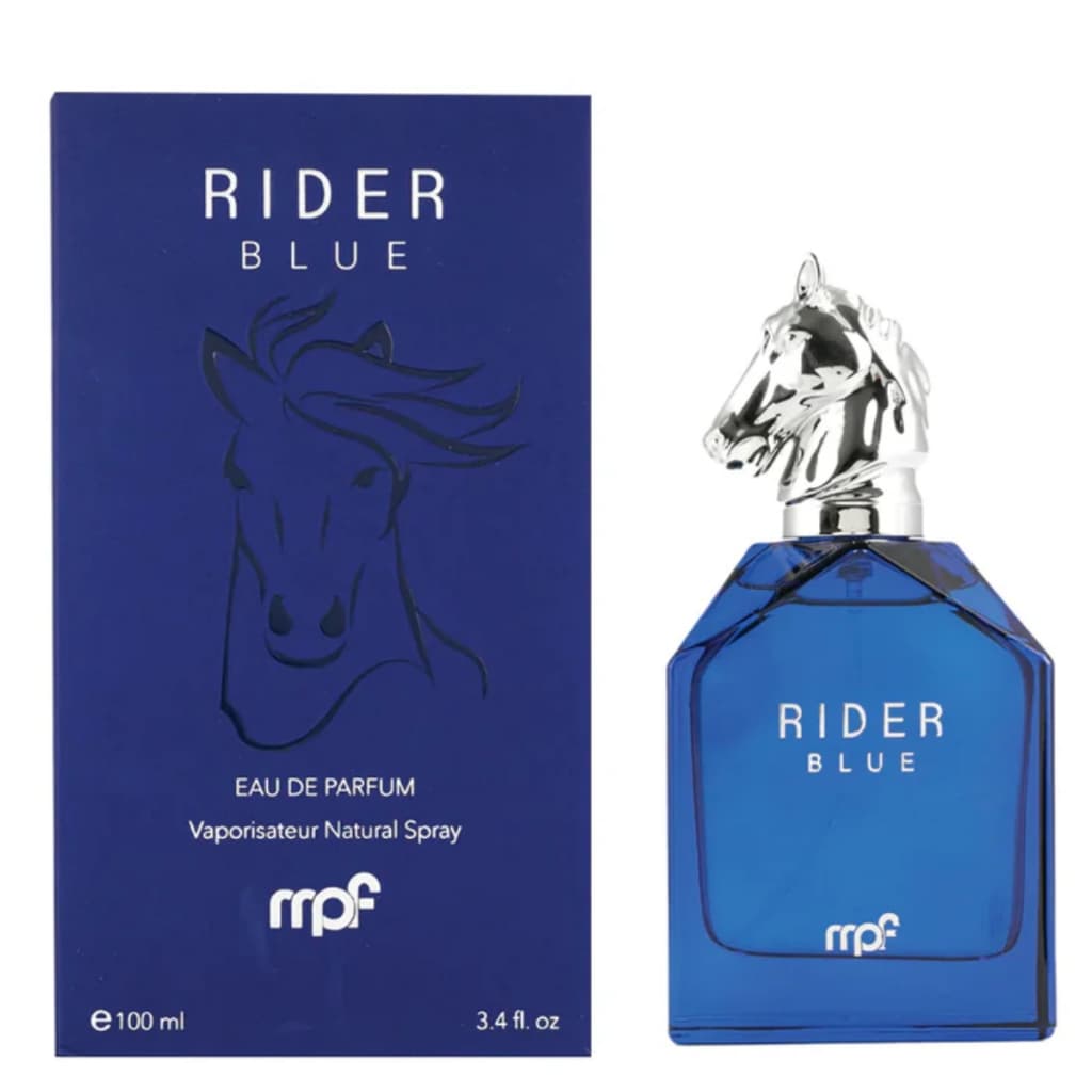 Perfume MPF Rider Blue My Perfumes Eau de Parfum 100ml Árabe Original Luxo Masculino EDP Importado