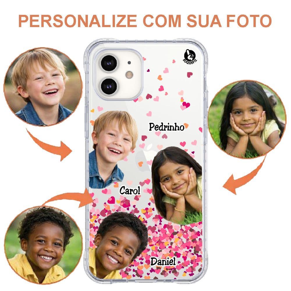Capinha de Celular personalizada com foto - Picture - Filhos, Família e Amigos - Diversos Celulares