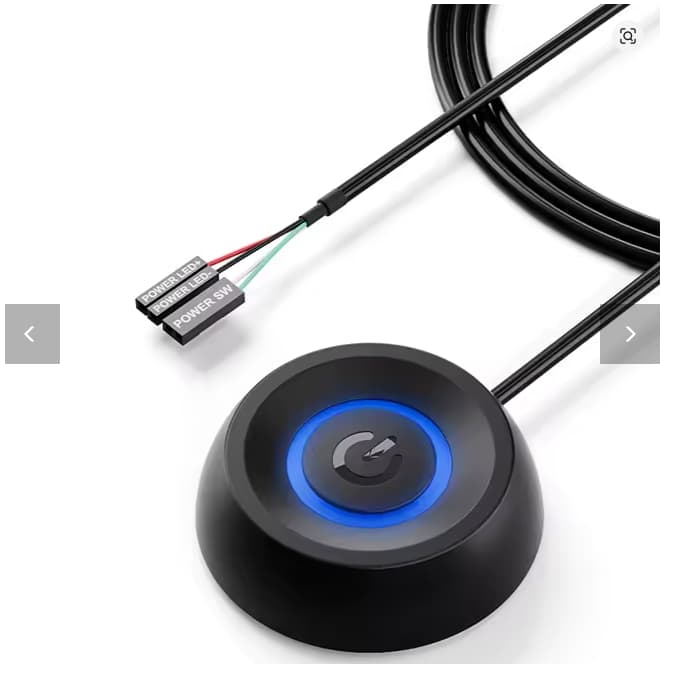 Botão Power Externo para PC – Liga/Desliga com LED