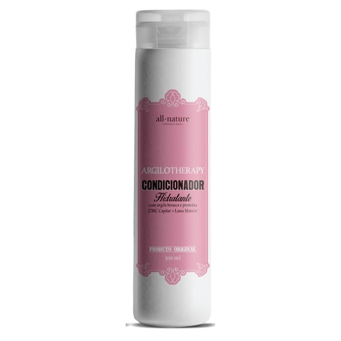 PROMOÇÃO: Condicionador Hidratante Argilotherapy Com Argila Branca 300ml - All nature Cosméticos
