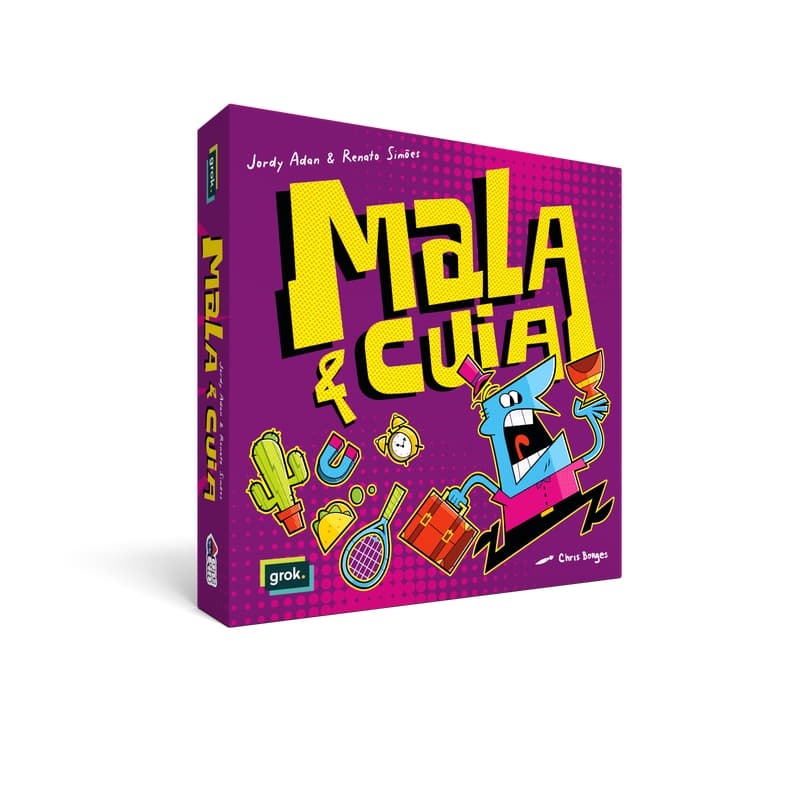 Mala & Cuia - Jogos Família, Jogo de Cartas - Partygame - Grok Games