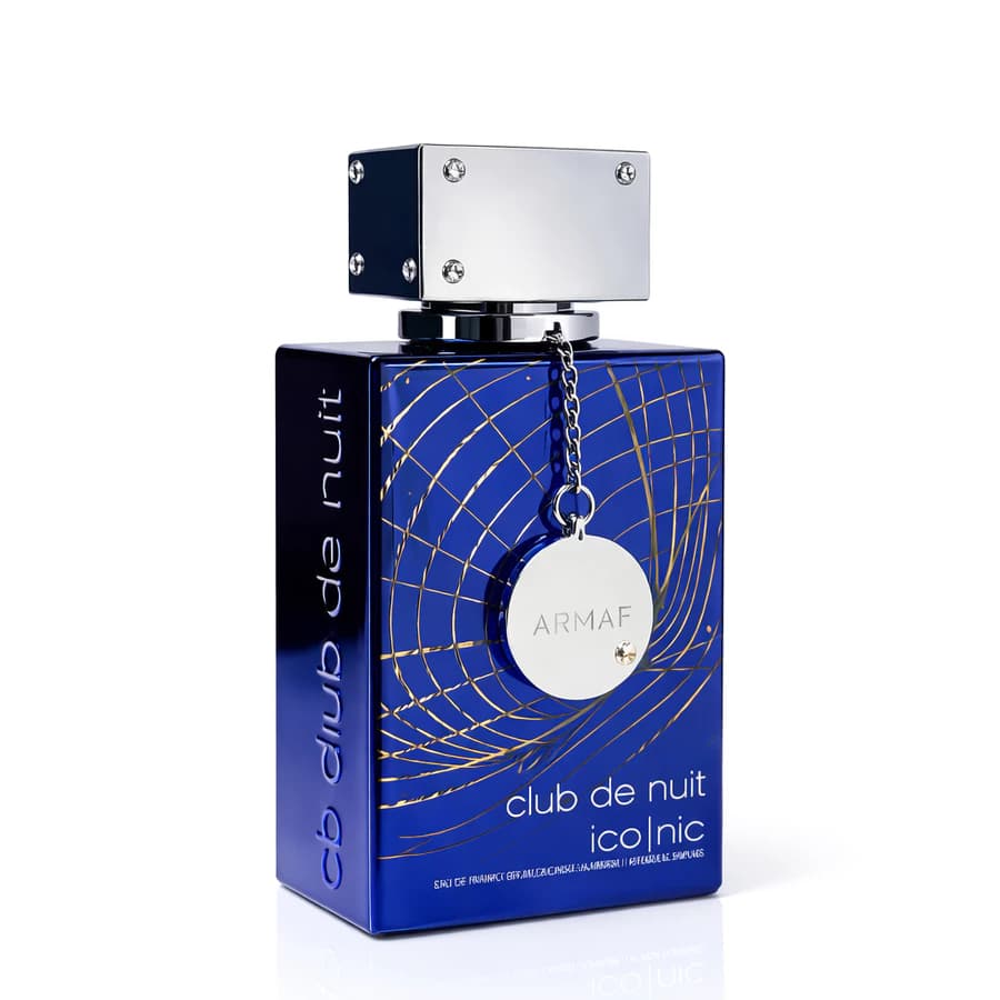 Perfume Club De Nuit Iconic Blue Armaf Eau De Parfum 105ml Perfume Árabe Masculino Importado
