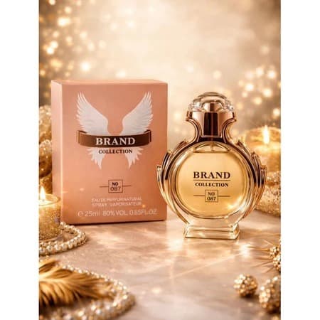 Perfume importado Brand Collection Feminino N. 087 25ml envio imediato perfume portátil de bolsa, e fixação prolongada.