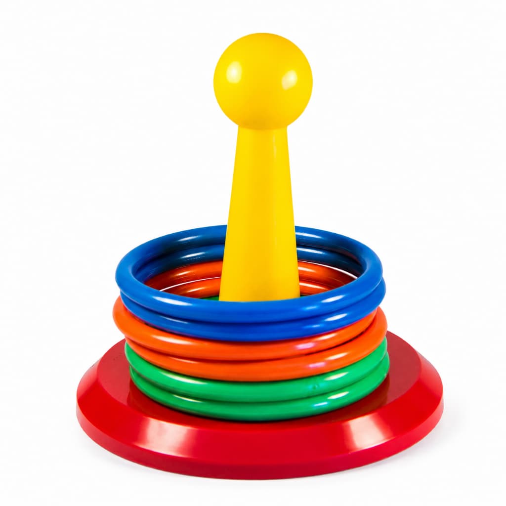 Brinquedo Educativo Boa Mira c/ Argolas Estimula as Cores
