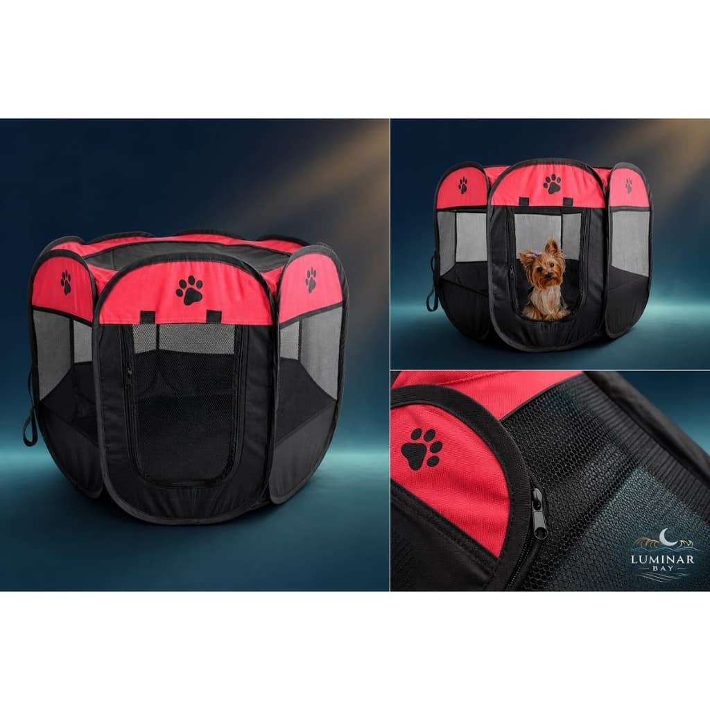 Cercado Dobrável Portátil para Pets Pequenos | Casinha Pet com Estrutura Resistente – Western Pet