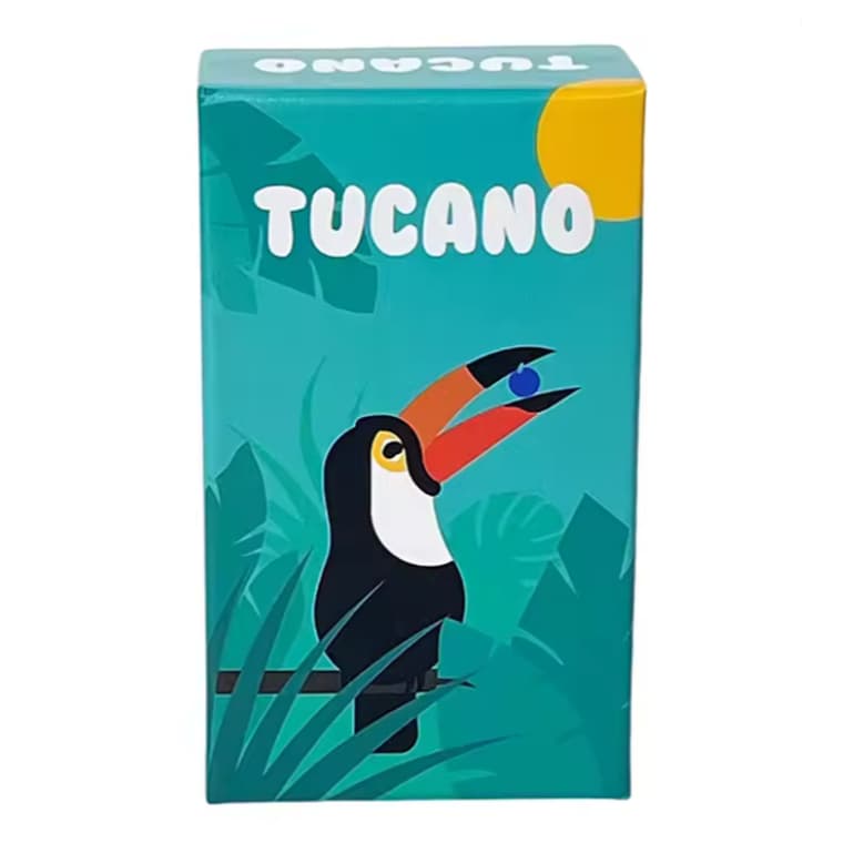 Jogo de Cartas TUCANO para Festas em Família e Viagens, Jogo de Tabuleiro Portátil