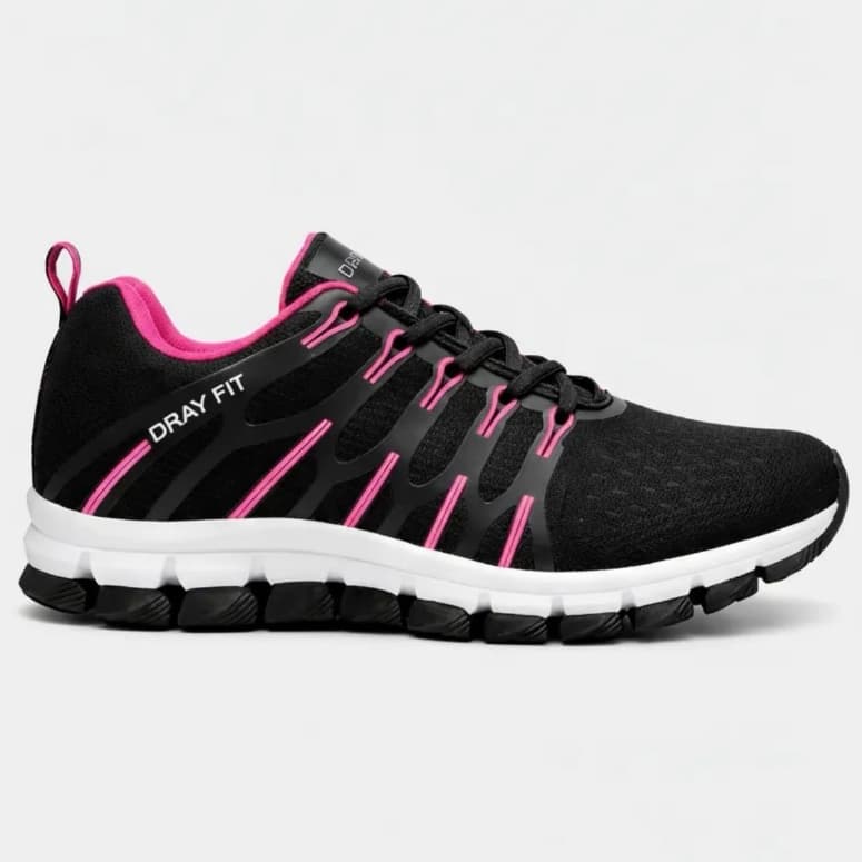 Tênis Feminino Academia Dray Fit Esportivo Leve Confortável Respirável Tênis Caminhada Feminino