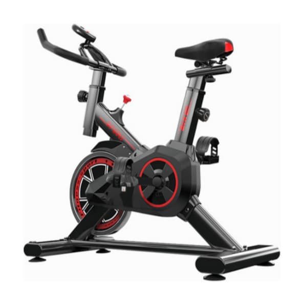 Bike Spinning Ergometrica Semi Profissional Monitor Cardiaco Roda Inercia 4kg Suporta 100kg Fitness Academia Em Casa