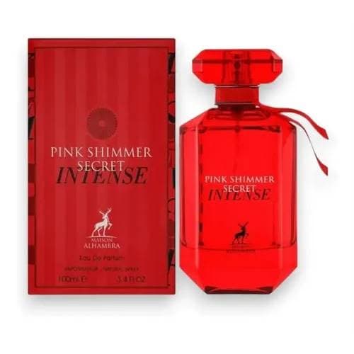 Perfume Pink Shimmer Secret Intense Maison Alhambra EDP 100ml Feminino Importado Original
