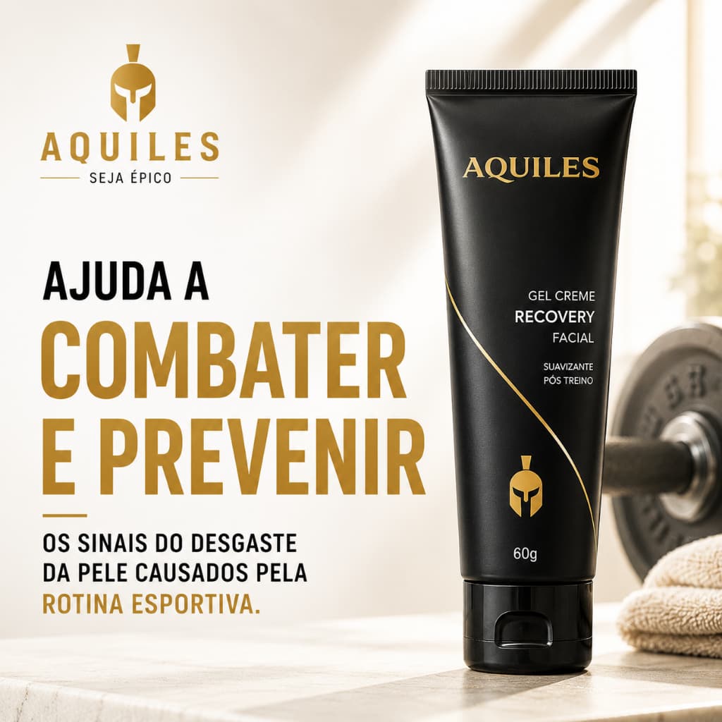 Gel Creme Facial Masculino | Anti-idade | Hidratante | Rugas | Niacinamida  Ácido Hialurônico Pantenol