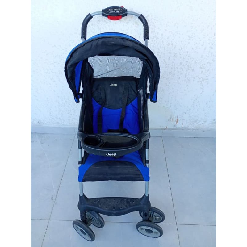 Carrinho de Bebê Azul 💙 Carrinho de Passeio Menino