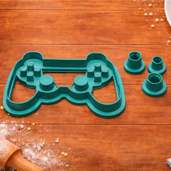 controle de  video game molde/cortador ideal para doces de festa e biscuit