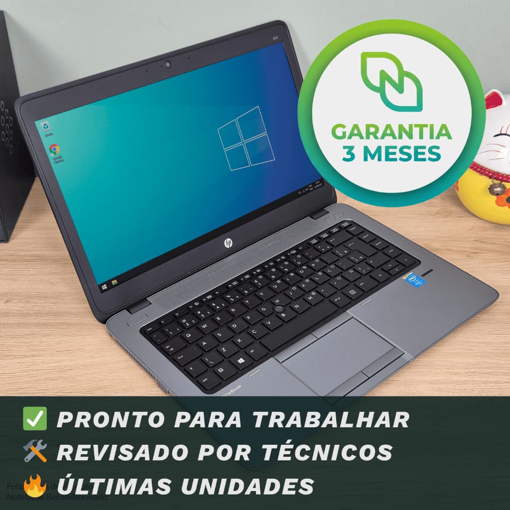Notebook Hp Probook | Core I7 4600m | Ssd 120gb | Ram 8gb - ESTUDAR MAE PROFISSIONAL ZOOM REMOTO GARANTIA REVISADO