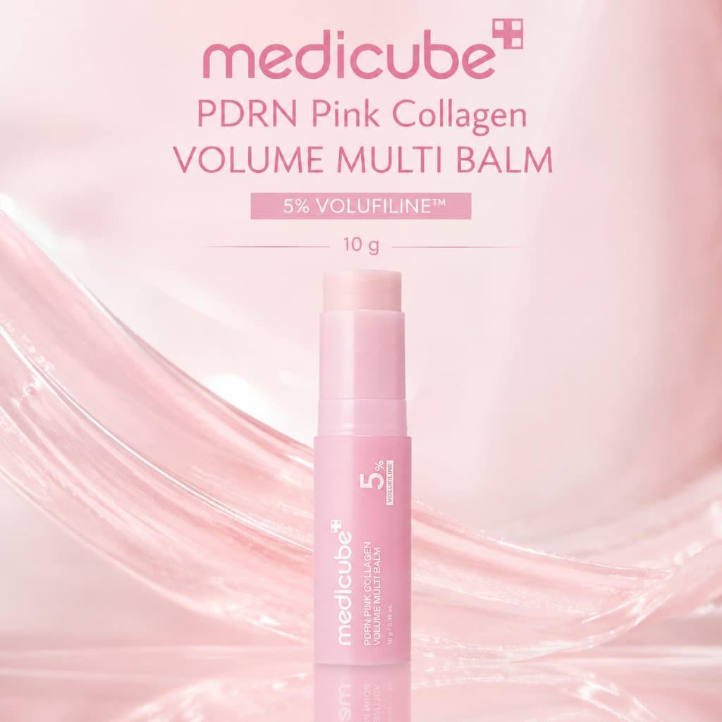 PDRN Collagen Pink Volume Multi Balm 5% Volufiline - Preenchimento e Anti-Idade 10g
