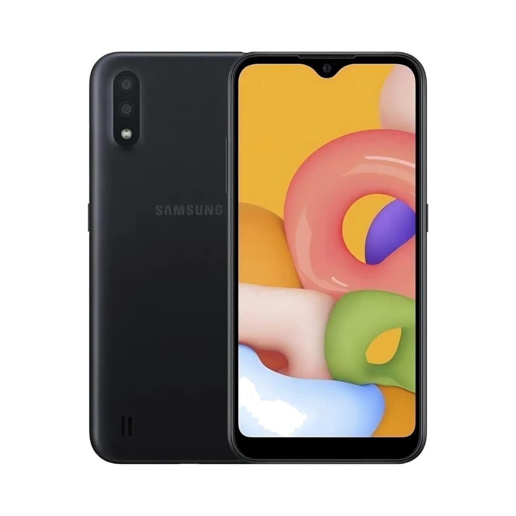 Smartphone Samsung Galaxy A01 32GB Preto Celular Recondicionado - Estado: Excelente