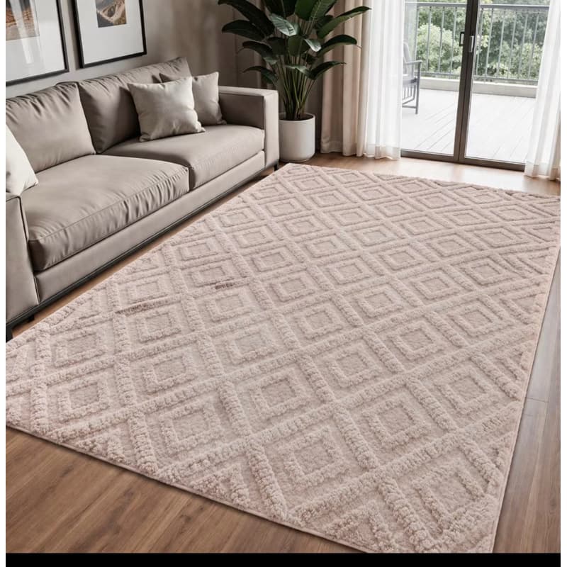 ✨Tapete Belga Aveludado Antiderrapante(3.00x2.00)🏡Para sala e quarto 💖Macio, elegante e confortável!