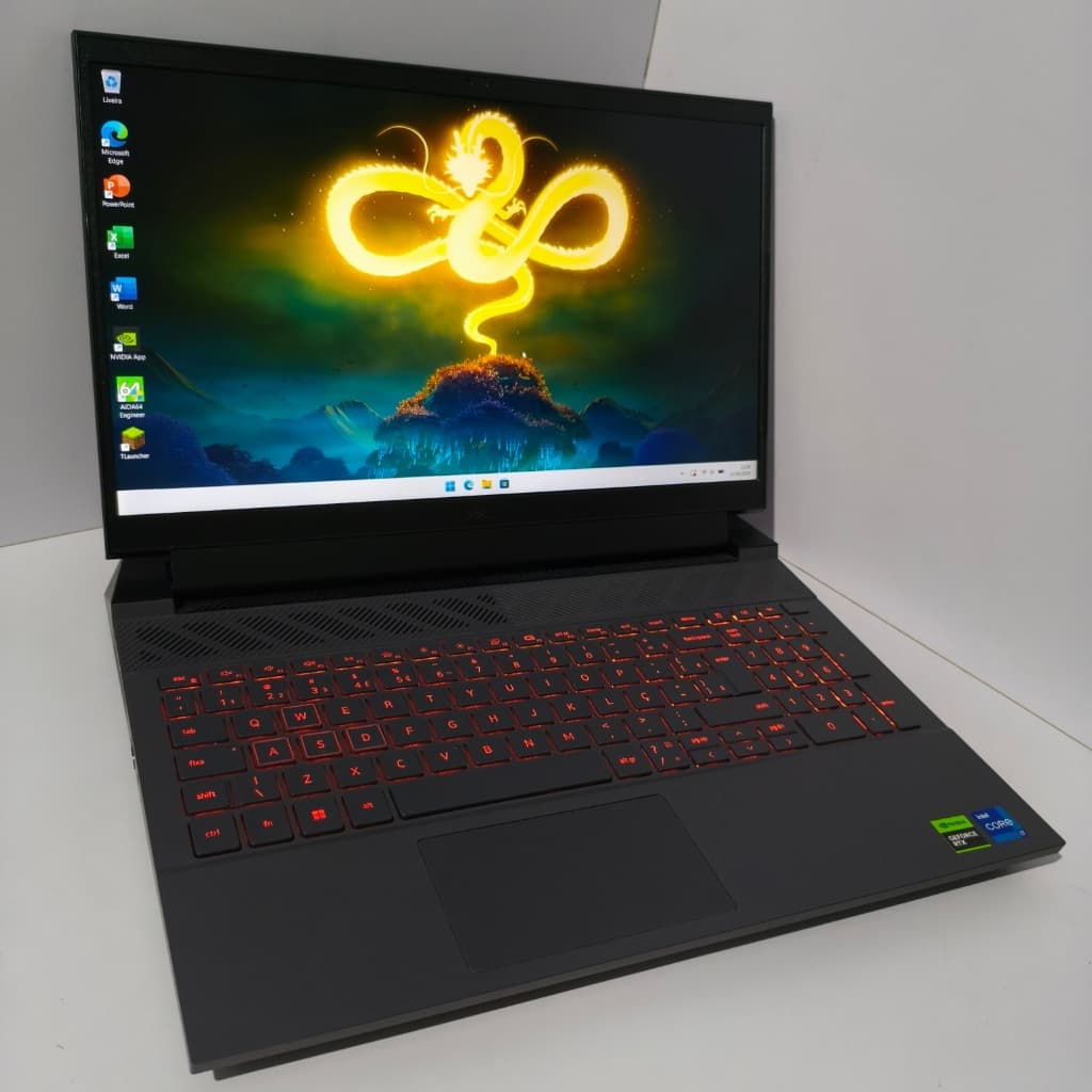 Notebook Gamer Dell G15, Core i7 13650HX, RTX 3050, 16GB RAM DDR5, 512GB SSD NVMe, 15.6 FHD IPS